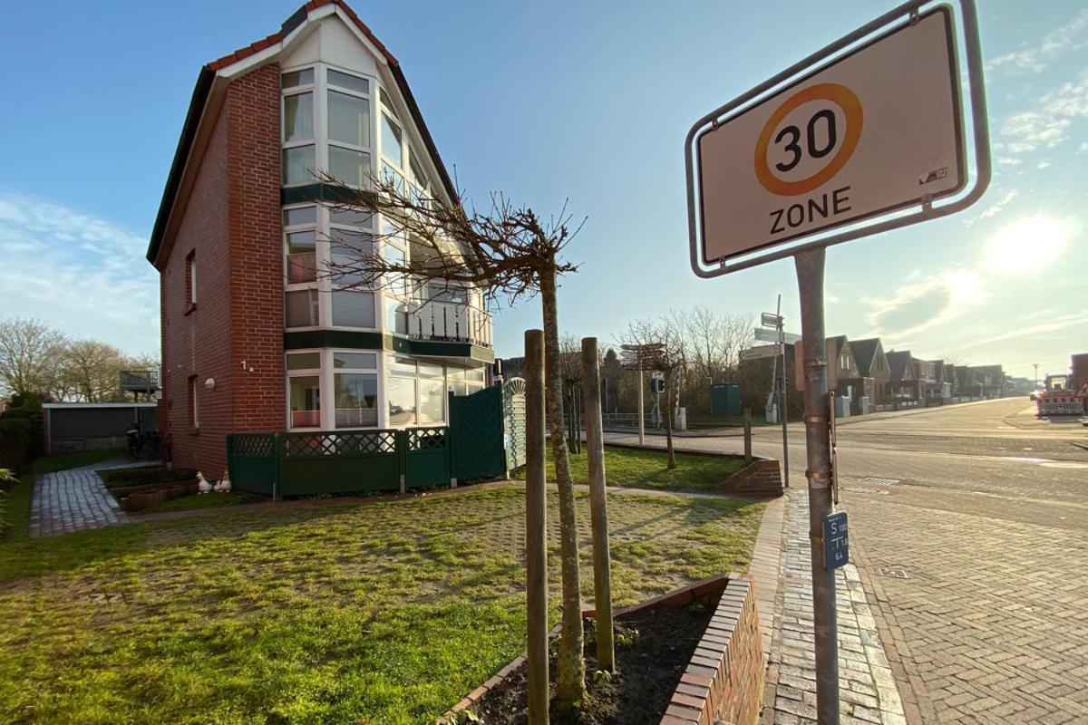 Haus Sonneneck - Ferienwohnung 3 Боркум Экстерьер фото